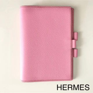 エルメス(Hermes)のエルメス アジェンダGM 手帳カバー ピンク系 HERMES(その他)