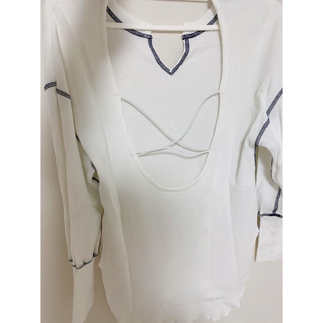 ロザリームーン　Back Open Thermal Top