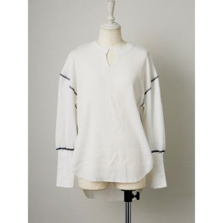 ロザリームーン(Rosary moon)のrosary moon Back Open Thermal Top(カットソー(長袖/七分))