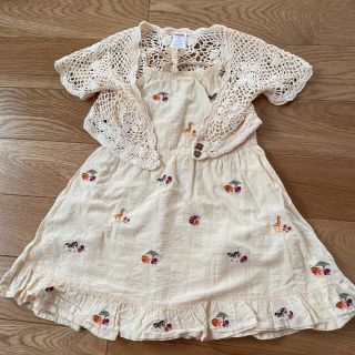 ジンボリー(GYMBOREE)のGYMBOREE 刺繍ワンピースセット　2歳(ワンピース)