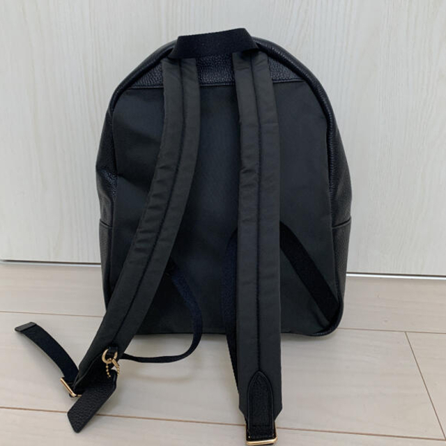 美品 COACH リュック 黒 バックパック コーチ レザー F30550