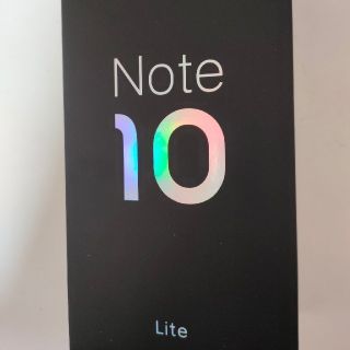 アンドロイド(ANDROID)のxiaomi mi note 10 lite(スマートフォン本体)