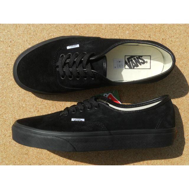 バンズ VANS AUTHENTIC SUEDE 27，5cm 黒のサムネイル