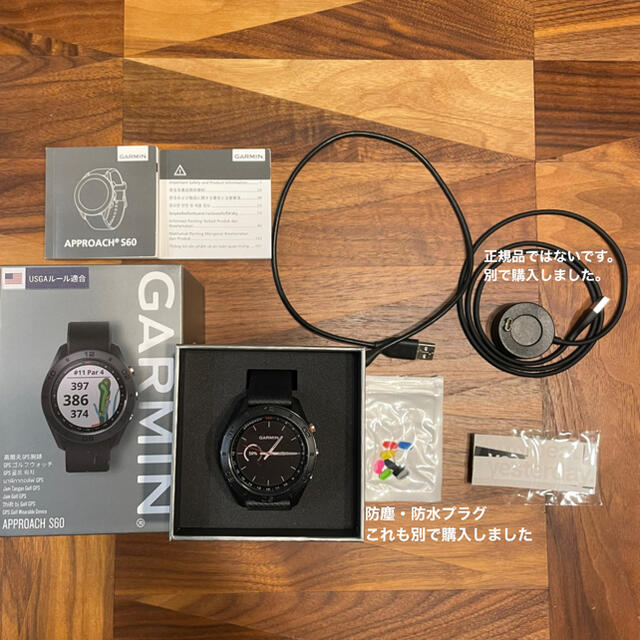 GARMIN(ガーミン)の［美品］GARMIN  ガーミン　Approach S60  ゴルフナビ　 チケットのスポーツ(ゴルフ)の商品写真