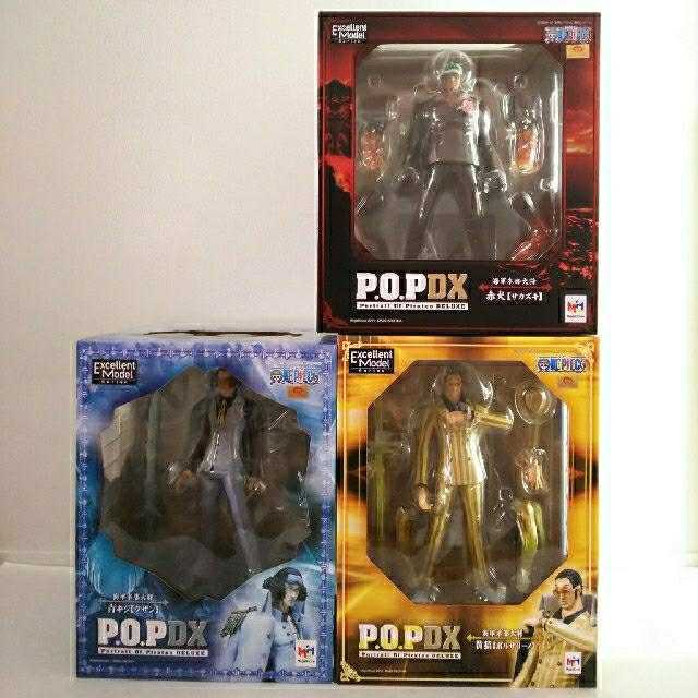 P.O.P NEO-DX 赤犬・黄猿・青キジ ONE PIECE (POP) 品数豊富! 20800円