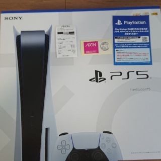 ソニー(SONY)のPS5  本体  新品  未開封  購入店舗証明付き(家庭用ゲーム機本体)