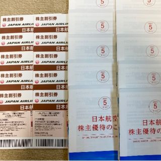 ジャル(ニホンコウクウ)(JAL(日本航空))のJAL 日航 日本航空 優待 株主優待券 10枚 + 冊子 10冊⑦(その他)
