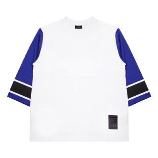 フェノメノン(PHENOMENON)のPHENOMENON / HOCKEYSLEEVE BIG TEE WHITE(Tシャツ/カットソー(七分/長袖))