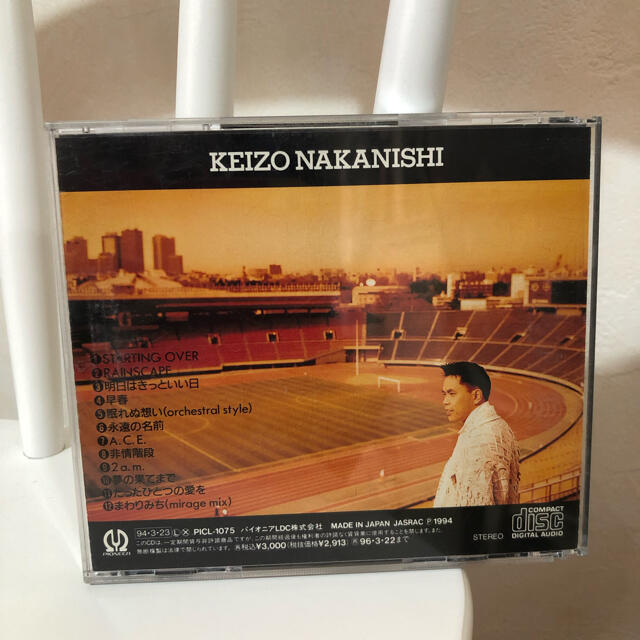 中西圭三　Starting Over CDアルバム　歌詞カードあり エンタメ/ホビーのCD(ポップス/ロック(邦楽))の商品写真