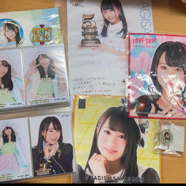 AKB48 - 【まとめ売り!】坂口渚沙 30点! 公式グッズ6点 公式生写真24