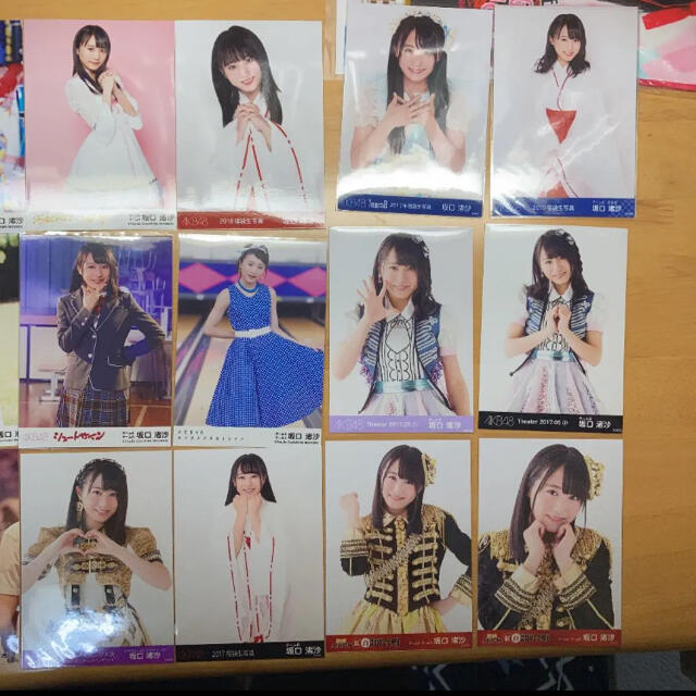 AKB48 - 【まとめ売り!】坂口渚沙 30点! 公式グッズ6点 公式生写真24
