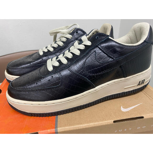 3012足限定 NIKE HTM AIR FORCE 1 クロコ US10 新品スニーカー