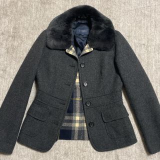 バーバリー(BURBERRY)のりょう❤︎様専用　BURBERRY LONDON ショートコート グレー(その他)