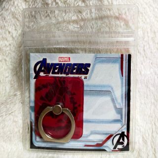 マーベル(MARVEL)のスマホリング　MARVEL　アベンジャーズ　レッド(その他)