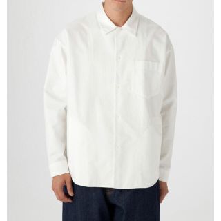 ムジルシリョウヒン(MUJI (無印良品))のMUJI Labo 綿オックスフォードドロップショルダーシャツ XXS〜XS(シャツ)