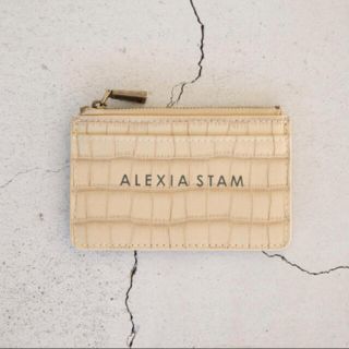 アリシアスタン(ALEXIA STAM)のALEXIASTAM Logo Card Case (財布)