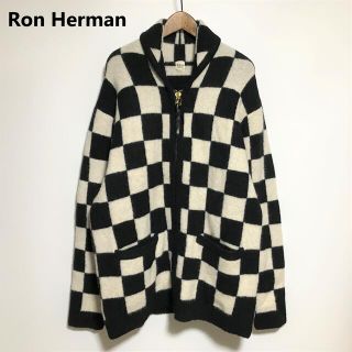 ロンハーマン(Ron Herman)のRon Herman 定価10万 フラッグチェック ニット ロンハーマン メンズ(ニット/セーター)