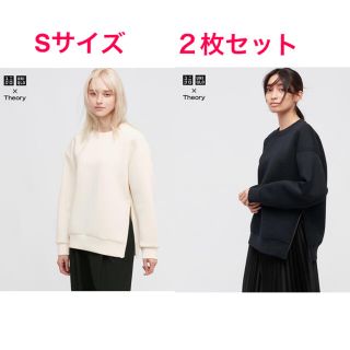 ユニクロ(UNIQLO)のUNIQLO Theory ウルトラストレッチドライスウェットプルオーバー (トレーナー/スウェット)