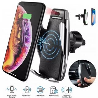 ワイヤレス充電器 車充電器 車載用充電器 iPhone対応♪Qi(車内アクセサリ)