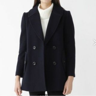 バーバリーブルーレーベル(BURBERRY BLUE LABEL)の新品未使用！ブルーレーベルクレストブリッジ　ビーバーメルトンチェスターコート(チェスターコート)