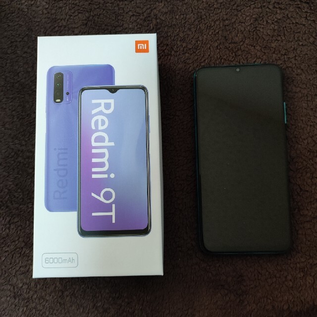 ANDROID(アンドロイド)のRedmi 9T オーシャングリーン シャオミ Xiaomi レッドミ スマホ/家電/カメラのスマートフォン/携帯電話(スマートフォン本体)の商品写真