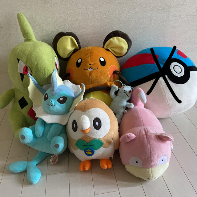 ポケモン ぬいぐるみ まとめ売り 7体セット