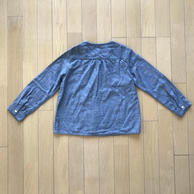 MUJI (無印良品)(ムジルシリョウヒン)のブラウス キッズ/ベビー/マタニティのキッズ服男の子用(90cm~)(ブラウス)の商品写真