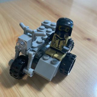 レゴ(Lego)のわくわくブロック　軍用バイク(知育玩具)