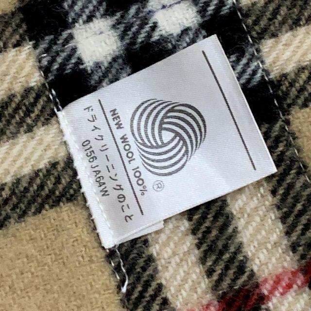 BURBERRY - Burberry バーバリー ノバチェック 大判ストール ウール