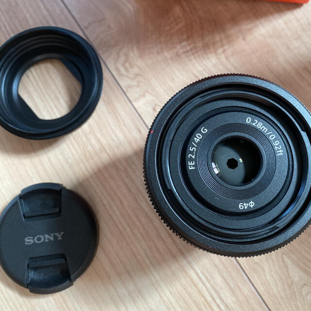 SONY(ソニー)の【えん様専用】SONY FE 40mm F2.5 G SEL40F25G スマホ/家電/カメラのカメラ(その他)の商品写真