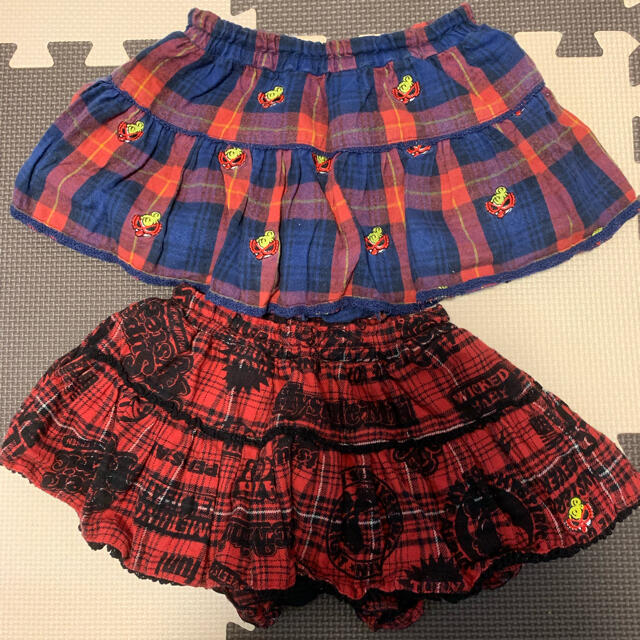 HYSTERIC MINI(ヒステリックミニ)のセット❤️🖤 キッズ/ベビー/マタニティのキッズ服女の子用(90cm~)(スカート)の商品写真