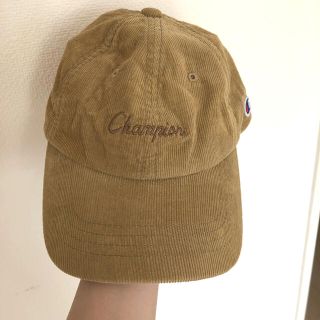 チャンピオン(Champion)のchampion キャップ　コーデュロイ(キャップ)