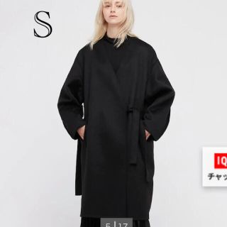 ユニクロ(UNIQLO)のユニクロ✖️セオリー　ウールブレンドコート(ロングコート)