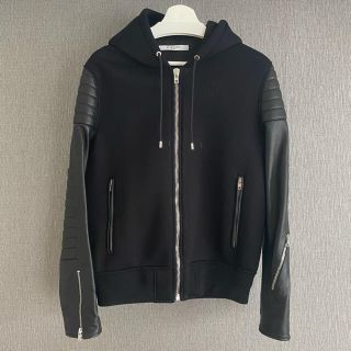 GIVENCHY ジバンシー　レザージャケット　シングルライダース　牛革　黒