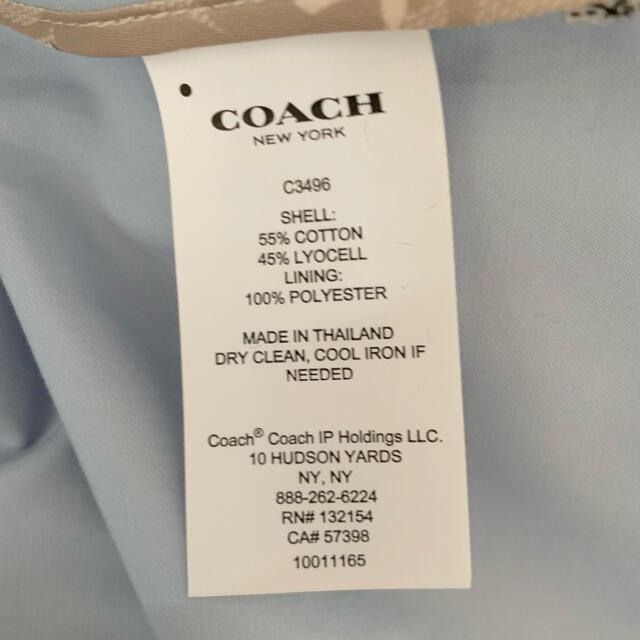 COACH(コーチ)のcoach コーチ　トレンチコート レディースのジャケット/アウター(トレンチコート)の商品写真