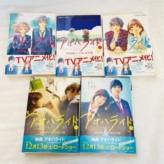 シュウエイシャ(集英社)のアオハライド 小説 5冊セット(文学/小説)