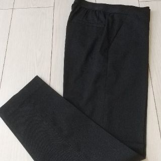 ユニクロ(UNIQLO)の【最終値下げ】UNIQLOアンクルパンツ/ダークグレー　Sサイズ(クロップドパンツ)