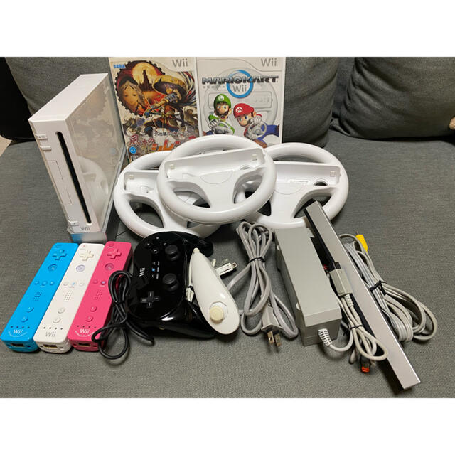 ニンテンドーWii ソフトコントローラーセット　任天堂 wii ソフト  セット