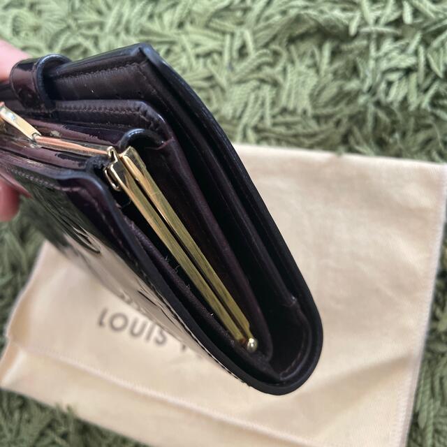 LOUIS VUITTON(ルイヴィトン)の美品★正規品　ルイヴィトン　ヴェルニ　がま口　財布 レディースのファッション小物(財布)の商品写真