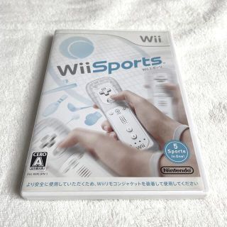 ウィー(Wii)のWiiスポーツ Wii 説明書無し(家庭用ゲームソフト)