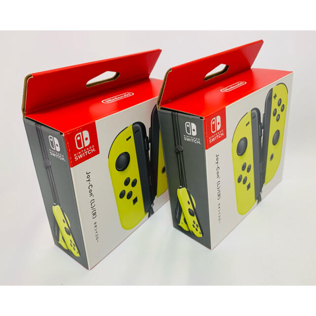 【新品】純正 Joy-Con ネオンイエロー ジョイコン スイッチ 2個セット 2