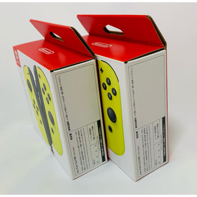 【新品】純正 Joy-Con ネオンイエロー ジョイコン スイッチ 2個セット 3