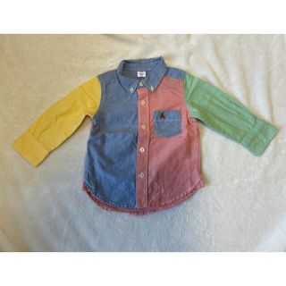 ベビーギャップ(babyGAP)の【専用】babygap 長袖カラフルシャツ 80cm(シャツ/カットソー)