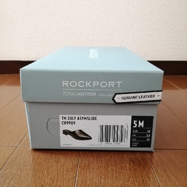 ROCKPORT(ロックポート)のロックポート ズーリー アシメ スライド 22cm 新品未使用品 レディースの靴/シューズ(ミュール)の商品写真