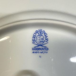Herend - ヘレンド インドの華 ウォールクロック グリーン 壁掛時計の
