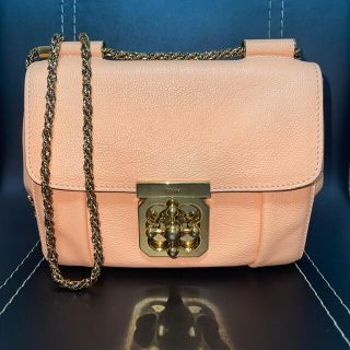 クロエ(Chloe)の極美品　chloe(クロエ) エルシー チェーン ショルダー バッグ(ショルダーバッグ)