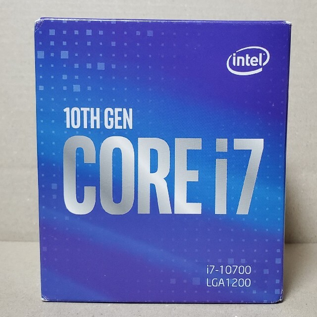 Intel Core i7-10700 BOX 新品PC/タブレット