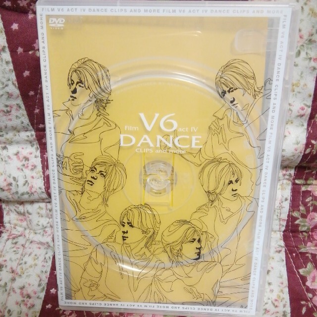 V6(ブイシックス)のFilm　V6　act　IV　-DANCE　CLIPS　and　more- DV エンタメ/ホビーのDVD/ブルーレイ(ミュージック)の商品写真