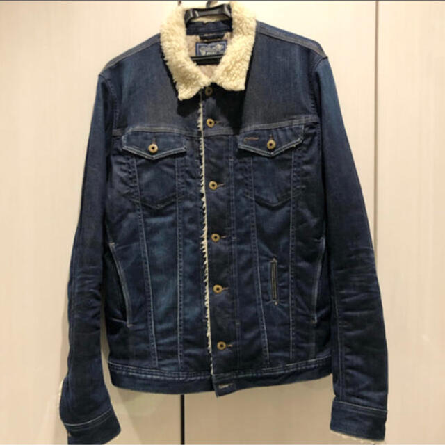 DIESEL(ディーゼル)の【たーち様専用】ディーゼル　ボア付きのGジャン メンズのジャケット/アウター(Gジャン/デニムジャケット)の商品写真