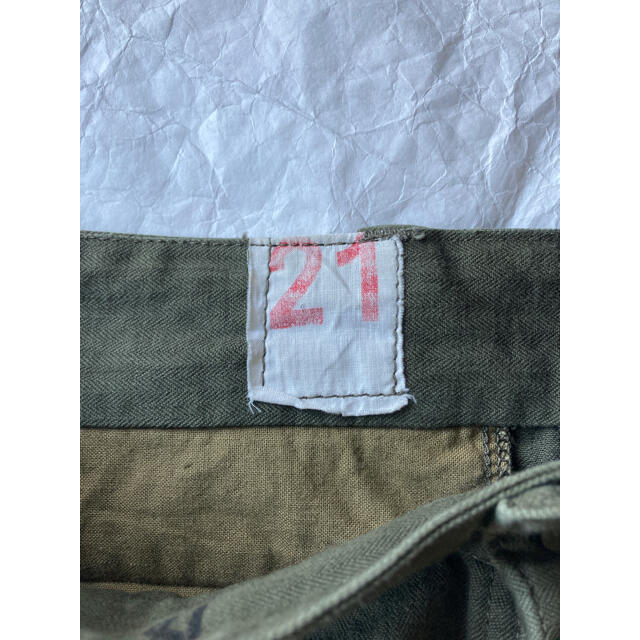 【希少サイズ】French Military M47 21サイズ メンズのパンツ(ワークパンツ/カーゴパンツ)の商品写真